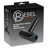 Черный мастурбатор с удобной ручкой Masturbator with 2 Functions - Orion - в Балашихе купить с доставкой