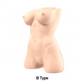 Телесный мастурбатор-торс Jessica B - Naked Factory - в Балашихе купить с доставкой