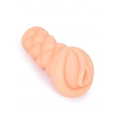 Телесный мастурбатор-вагина с вибропулей и эрекционными кольцами в комплекте - Sexy Girl - в Балашихе купить с доставкой