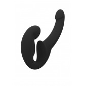 Черный безремневой страпон Share Lite - Fun Factory - купить с доставкой в Балашихе