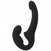 Черный безремневой страпон Share Lite - Fun Factory - купить с доставкой в Балашихе