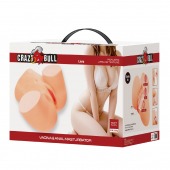 Телесный мастурбатор Liora с 2 любовными тоннелями - Baile - в Балашихе купить с доставкой