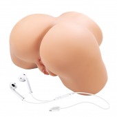 Телесный мастурбатор Olivia с 2 любовными отверстиями - Baile - в Балашихе купить с доставкой