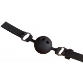 Малый силиконовый кляп-шар на ремешках - Orion - купить с доставкой в Балашихе