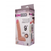 Фаллическая насадка Харнесс UNICOCK 9  - 24 см. - LOVETOY (А-Полимер) - купить с доставкой в Балашихе