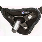 Вибрострапон с двумя насадками UniStrap - 18 и 18 см. - LOVETOY (А-Полимер) - купить с доставкой в Балашихе