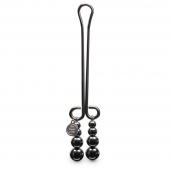 Зажим для клитора с бусинами Just Sensation Beaded Clitoral Clamp - Fifty Shades of Grey - купить с доставкой в Балашихе