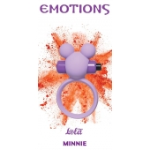 Сиреневое эрекционное виброколечко Emotions Minnie - Lola Games - в Балашихе купить с доставкой