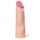 Реалистичная насадка с ярко выраженной головкой - 16,5 см. - A-toys - в Балашихе купить с доставкой