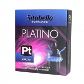 Стимулирующая насадка с усиками и шипиками Platino  Ураган - Sitabella - купить с доставкой в Балашихе