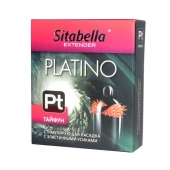 Стимулирующая насадка с шипиками по бокам Platino  Тайфун - Sitabella - купить с доставкой в Балашихе