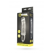 Прозрачная насадка с петлёй для фиксации - 14 см. - ToyFa - в Балашихе купить с доставкой