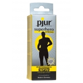 Спрей-пролонгатор длительного действия pjur SUPERHERO Strong Spray - 20 мл. - Pjur - купить с доставкой в Балашихе