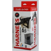 Насадка-фаллоимитатор на кожаных трусиках Harness Ultra Realistic 6,5  - 18,5 см. - LOVETOY (А-Полимер) - купить с доставкой в Балашихе