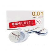 Супер тонкие презервативы Sagami Original 0.01 - 5 шт. - Sagami - купить с доставкой в Балашихе