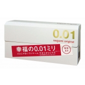 Супер тонкие презервативы Sagami Original 0.01 - 5 шт. - Sagami - купить с доставкой в Балашихе