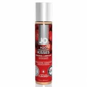 Смазка с ароматом клубники JO Flavored Strawberry Kiss - 30 мл. - System JO - купить с доставкой в Балашихе