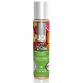 Смазка с ароматом тропических фруктов JO Flavored Tropical Passion - 30 мл. - System JO - купить с доставкой в Балашихе