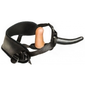 Женский страпон с вагинальной пробкой Woman Strap - 12 см. - LOVETOY (А-Полимер) - купить с доставкой в Балашихе
