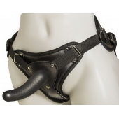 Женский страпон с вагинальной пробкой Woman Strap - 12 см. - LOVETOY (А-Полимер) - купить с доставкой в Балашихе