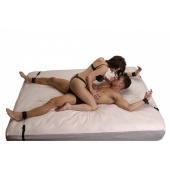 Бондаж для фиксации на кровати Frisky Bedroom Restraint Kit - XR Brands - купить с доставкой в Балашихе