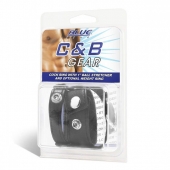 Утяжка для мошонки и пениса Cock Ring With 1  Ball Stretcher And Optional Weight Ring - BlueLine - купить с доставкой в Балашихе