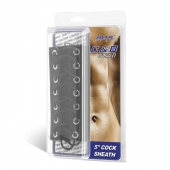 Сбруя на член на шнуровке 5  Cock Sheath - BlueLine - купить с доставкой в Балашихе