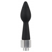 Чёрная анальная насадка для душа Anal Douche Rear Splash - Orion - купить с доставкой в Балашихе