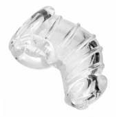 Насадка для ограничения эрекции Detained Soft Body Chastity Cage - XR Brands - купить с доставкой в Балашихе