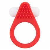Красное эрекционное кольцо LIT-UP SILICONE STIMU RING 1 RED - Dream Toys - в Балашихе купить с доставкой