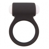 Чёрное эрекционное виброкольцо LIT-UP SILICONE STIMU RING 3 BLACK - Dream Toys - в Балашихе купить с доставкой