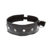 Полиуретановый ошейник с пуклями Collar with Studs - Blush Novelties - купить с доставкой в Балашихе