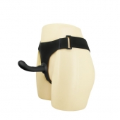 Страпон с изогнутой головкой Ultra Harness Curvy Dildo - 15,8 см. - Baile - купить с доставкой в Балашихе