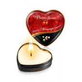 Массажная свеча с ароматом бубль-гума Bougie Massage Candle - 35 мл. - Plaisir Secret - купить с доставкой в Балашихе