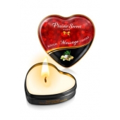 Массажная свеча с ароматом экзотических фруктов Bougie Massage Candle - 35 мл. - Plaisir Secret - купить с доставкой в Балашихе