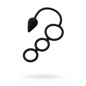 Тройное эрекционное кольцо с анальным хвостом Drop S-size - Erotist Adult Toys - в Балашихе купить с доставкой