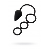 Тройное эрекционное кольцо с анальным хвостом Drop M-size - Erotist Adult Toys - в Балашихе купить с доставкой