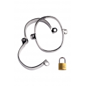 Металлические наручники на замке - ToyFa - купить с доставкой в Балашихе