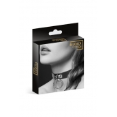 Узенький ошейник из полиуретана с кольцом - Bijoux Pour Toi - купить с доставкой в Балашихе