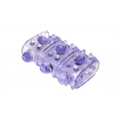 Фиолетовая насадка на пенис Rings Armour - Lola Games - в Балашихе купить с доставкой