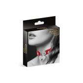 Красный чокер с замком в форме сердца - Bijoux Pour Toi - купить с доставкой в Балашихе