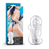 Прозрачный мастурбатор M for Men Hand Tool - Blush Novelties - в Балашихе купить с доставкой