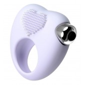 Белое виброкольцо для продления полового акта JOS MOYS - JOS - в Балашихе купить с доставкой