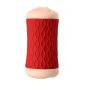 Двухсторонний мастурбатор JOS  NADIN в красном цилиндре - JOS - в Балашихе купить с доставкой