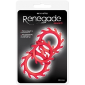 Набор из 3 красных эрекционных колец Renegade Gears - NS Novelties - в Балашихе купить с доставкой