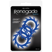 Набор из 3 синих эрекционных колец Renegade Gears - NS Novelties - в Балашихе купить с доставкой