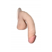 Сувенирный фаллос на присоске 03 - 17 см. - LOVETOY (А-Полимер) - купить с доставкой в Балашихе