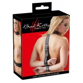 Фиксация на шею и запястья Bad Kitty Neck and Hand Restraints - Orion - купить с доставкой в Балашихе