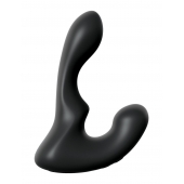 Черный анальный вибростимулятор P-Spot Milker - 14 см. - Pipedream - в Балашихе купить с доставкой