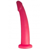 Розовый стимулятор простаты из геля - 18 см. - LOVETOY (А-Полимер) - в Балашихе купить с доставкой